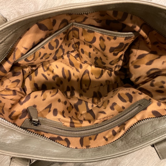 Aimee Kestenberg Tote BagCity Slicker   Charcoal/Taupe  Leather - Picture 12 of 16